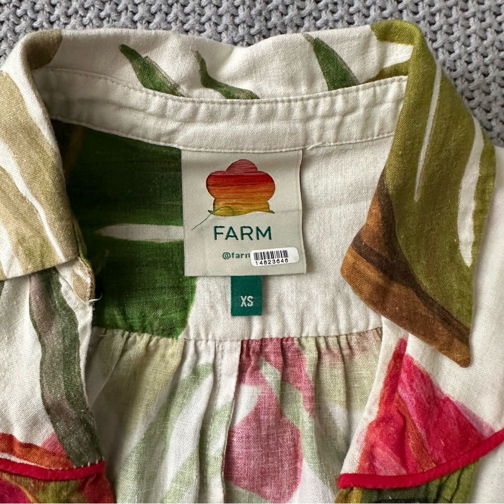 Farm Rio Spring Forest Jumpsuit XS - Picture 7 of 17